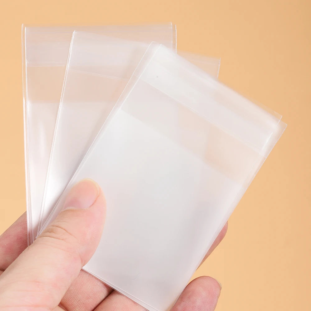 Frosted Self-Adhesive Bags – Transparent OPP Pouch for Cookie Packaging