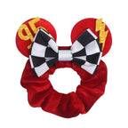 Velvet Sequin Mouse Ear Scrunchies – Elastic Hair Accessories for Kids Party