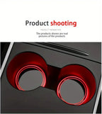 LED Car Cup Holder Coasters – Light Sensor Atmosphere Mats for Auto Interior