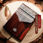 Hluru Wooden Kalimba – 21 Key Thumb Piano for Music Beginners and Education