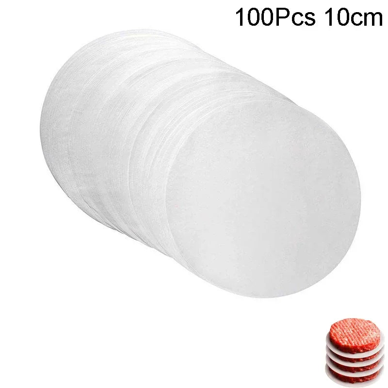 Hamburger Patty Paper – Non-Stick Wax Sheets for Frozen Meat Storage