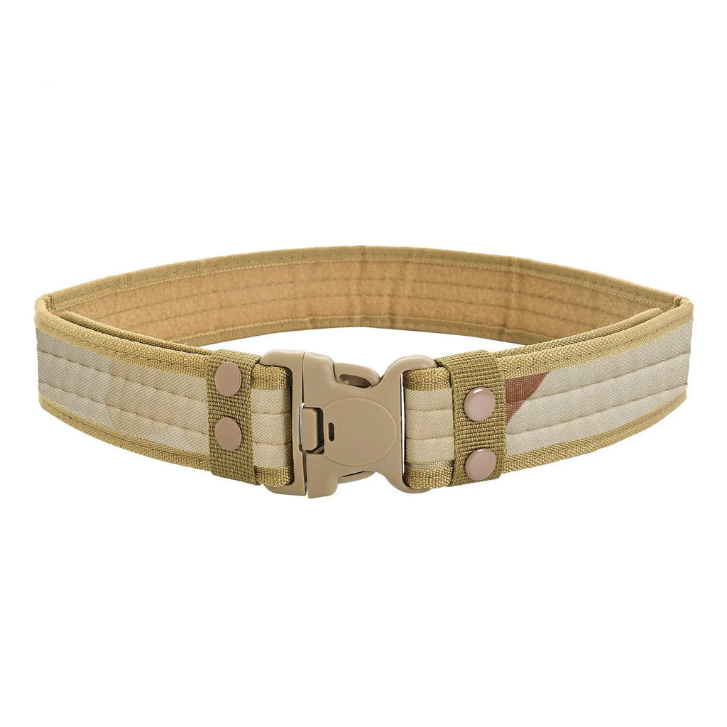 Tactical Camouflage Belt – Heavy Duty Nylon for Outdoor Mountaineering