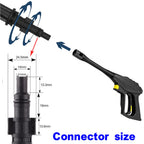 Rotating Turbo Lance – Pressure Washer Nozzle for Parkside Car Cleaning