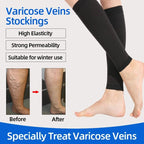 Compression Calf Sleeves – 20-30mmHg Shin Support for Running and Athletics