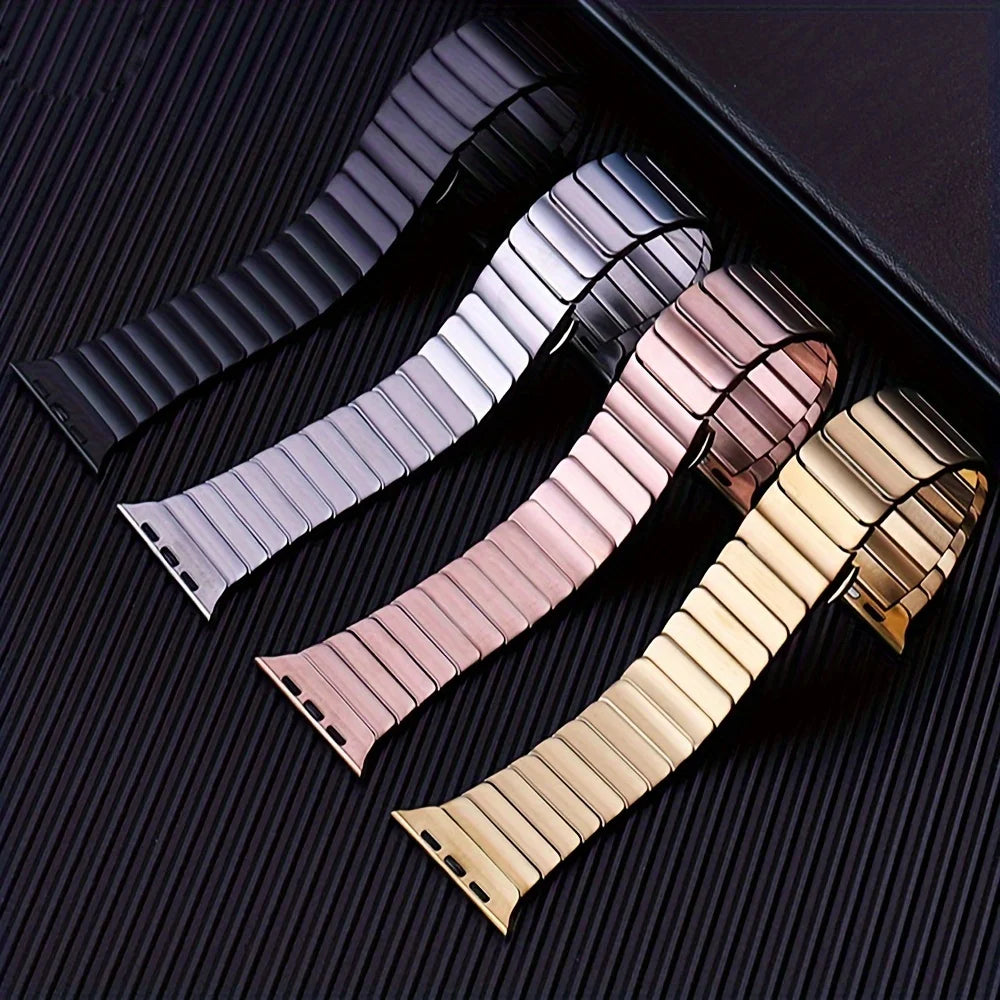 Titanium Apple Watch Band – Metal Replacement Strap for Series 1-10 and Ultra