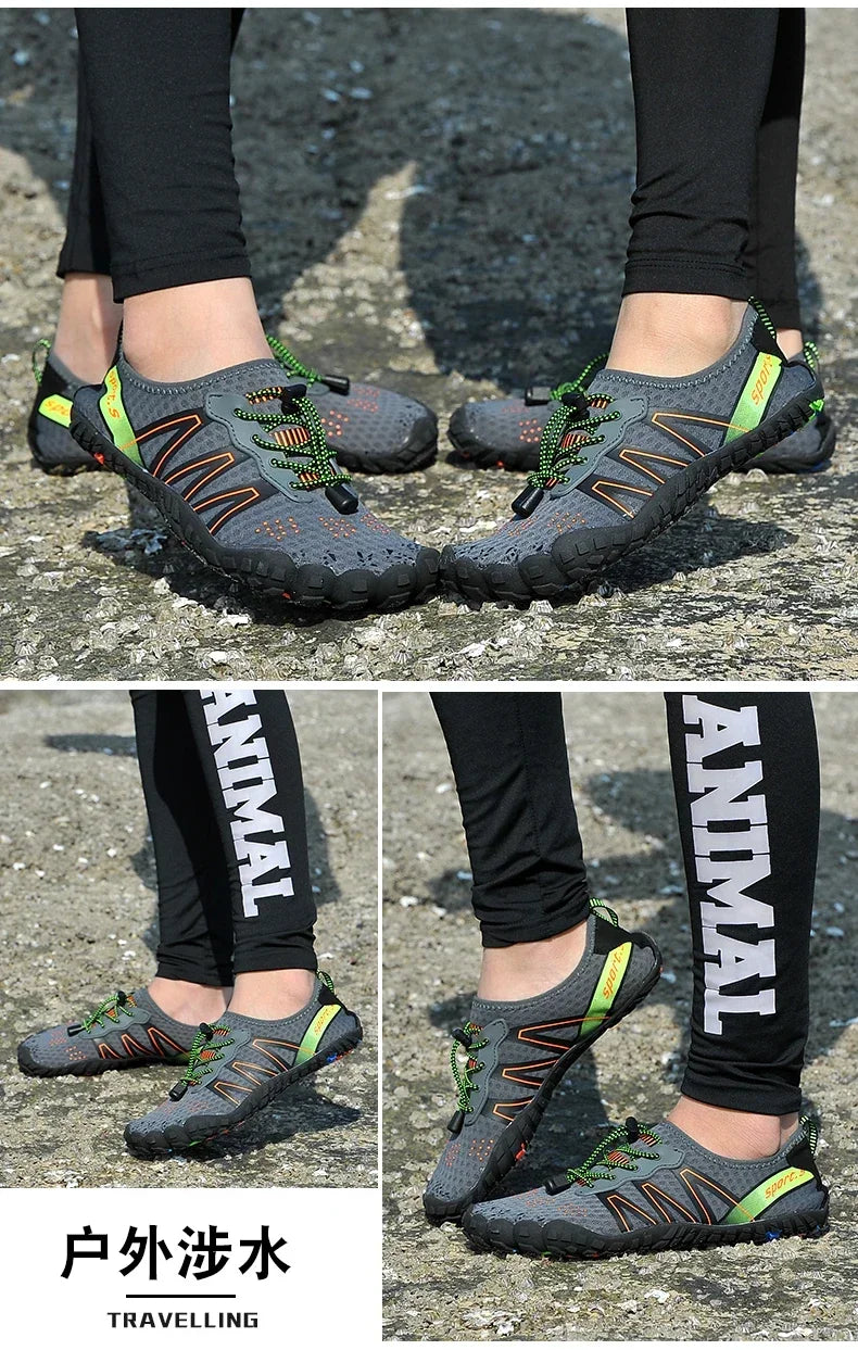 Quick-Dry Aqua Shoes – Barefoot Water Sneakers for Swimming and Beach