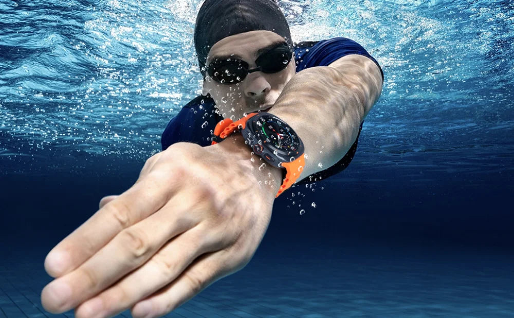Silicone Marine Strap – Sports Watch Band for Samsung Galaxy Watch Ultra