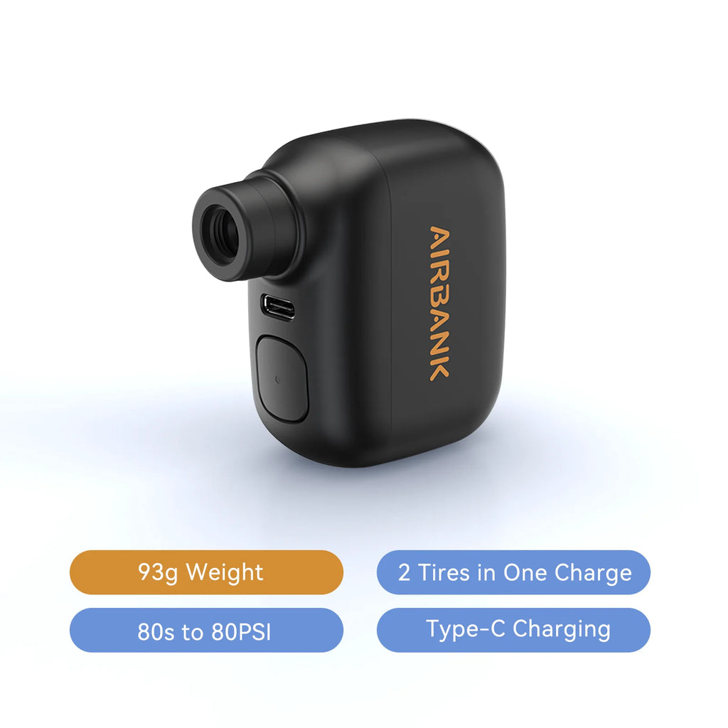 Portable Electric Bike Pump – Cordless Tire Inflator for Cycling Travel