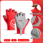 Half Finger Cycling Gloves – Anti-Slip Breathable Mittens for Road MTB Racing