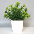 Artificial Potted Bonsai Tree – Realistic Green Plant for Home Office Decor