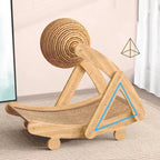 Vertical Sisal Cat Scratcher – Scratch-Resistant Claw Toy for Indoor Kittens