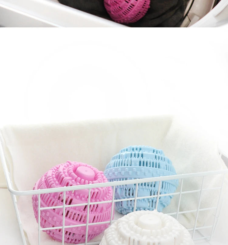 Reusable PVC Laundry Ball – 10cm Clothes Softener for Washing Machine