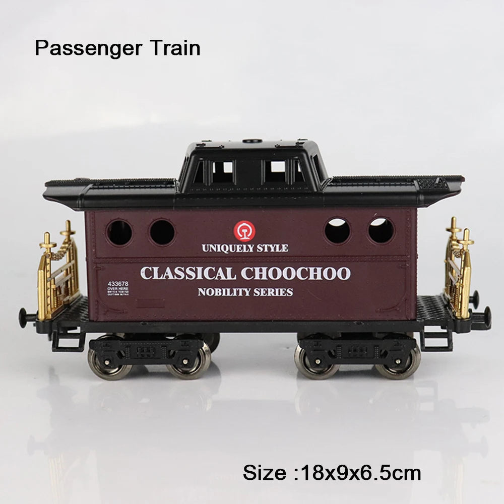 RC Train Cargo Carriage – 4cm Width Model Wagon for DIY Railway Sets