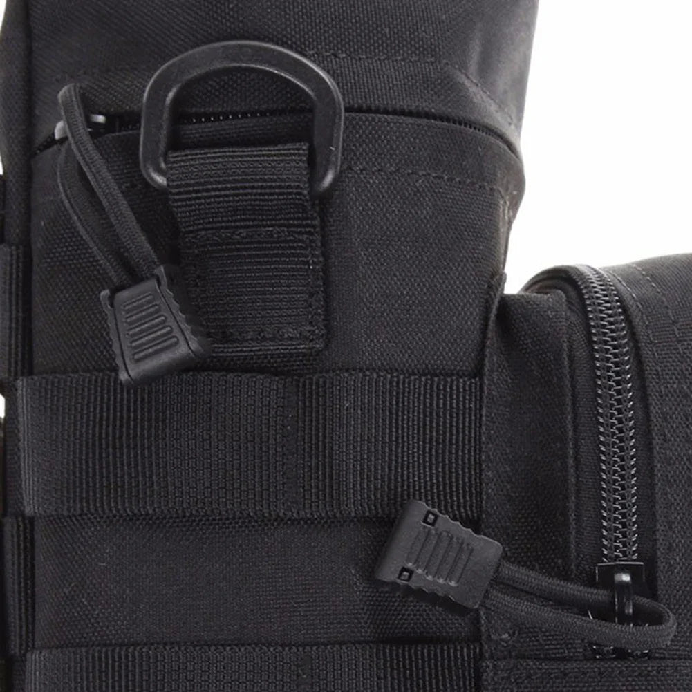Molle Water Bottle Pouch – Tactical Kettle Carrier for Outdoor Camping