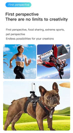 4K Mini Action Camera – Magnetic Wearable Cam for Outdoor Sports