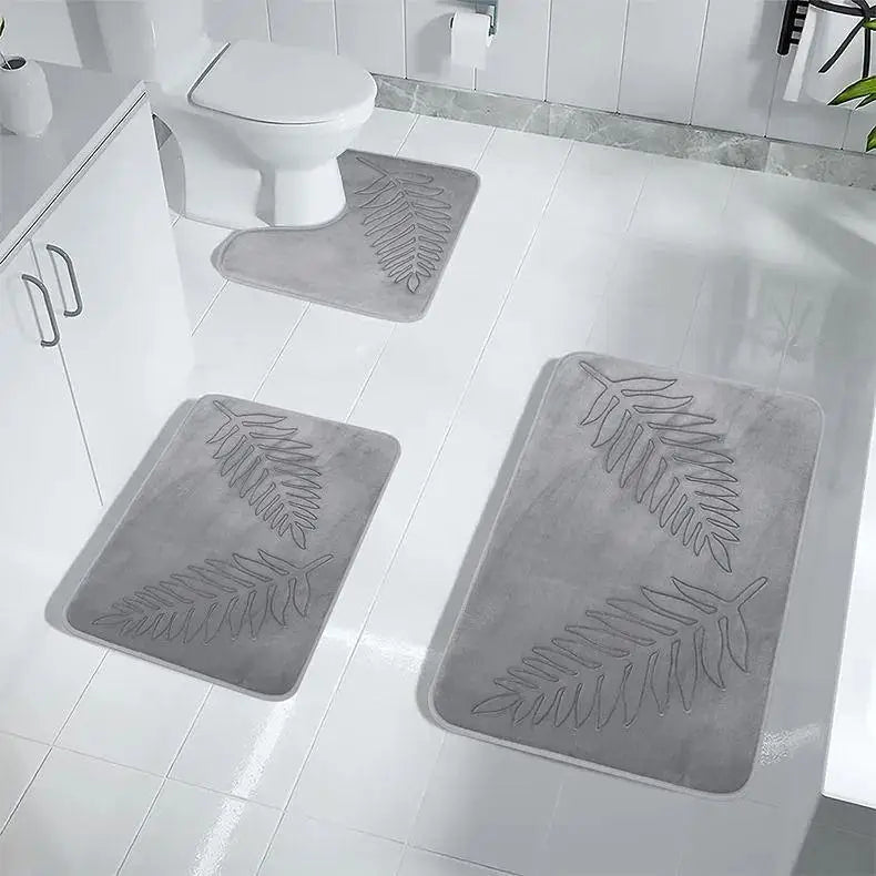 Memory Foam Bath Mat – Non-Slip Water Absorbent Rug for Bathroom
