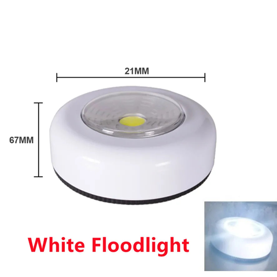 Battery Operated LED Night Light – Touch Activated Lamp for Closet Bedroom
