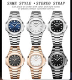 Automatic Quartz Wristwatch – Luxury Business Movement for Men