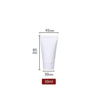 Empty Plastic Cosmetic Squeeze Tubes – Travel Size Refillable Containers for Toiletries