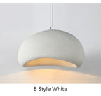 Wabi Sabi Pendant Light – Nordic Minimalist Chandelier for Dining Room Decor