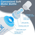 Collapsible Silicone Water Bottle – Portable Hydration for Outdoor Sports