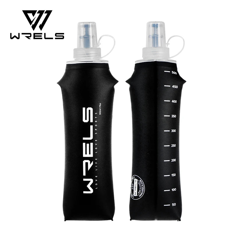TPU Soft Water Bottle – Foldable BPA Free Hydration Flask for Running Hiking