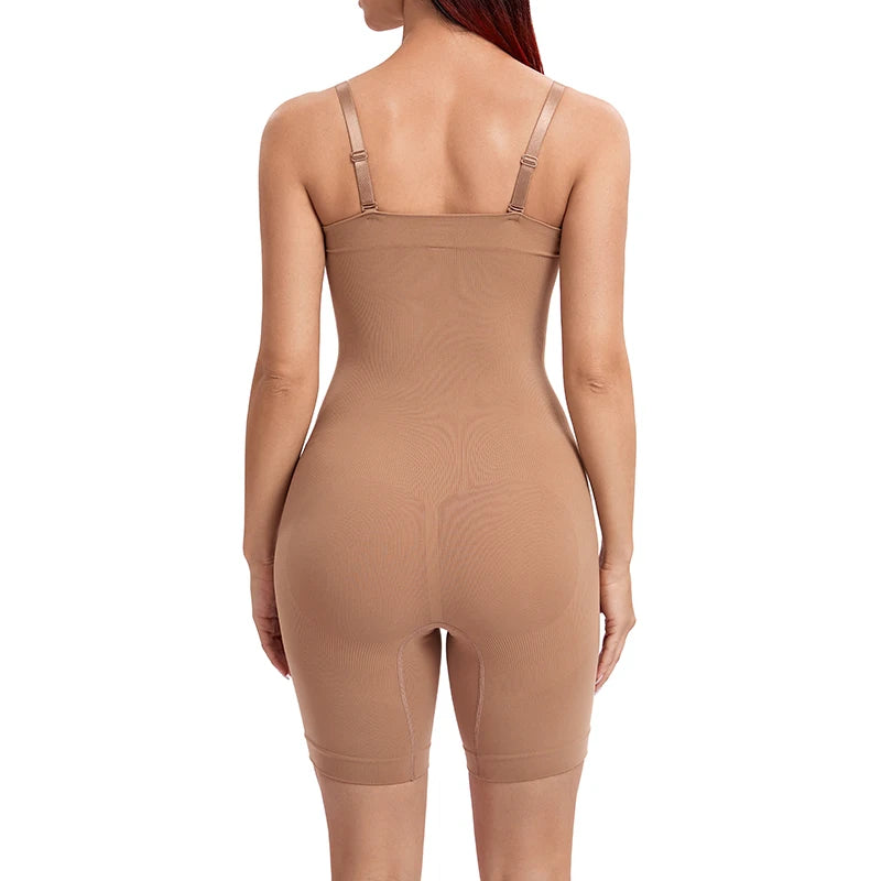 Strapless Shapewear Bodysuit – Tummy Control Body Shaper for Waist Training