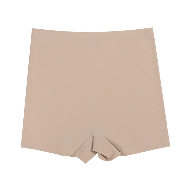 Seamless Ice Silk Biker Shorts – High Waisted Yoga Leggings for Fitness Gym