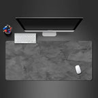 XXL Gray Desk Mat – 900x400mm Extended Mouse Pad for Gaming and Office