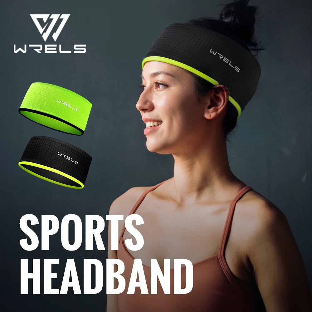Breathable Elastic Sweatband – Quick-dry Sports Headband for Gym and Yoga
