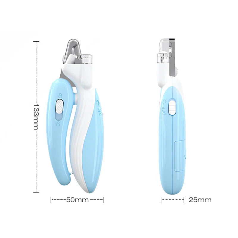 LED Pet Nail Clippers – Illuminated Claw Trimmer for Dogs and Cats