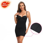 Full Length Shapewear Slip – Nude Body Shaper for Under Dresses