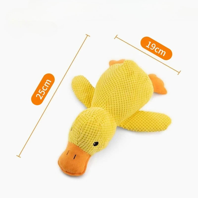 Plush Sleeping Duck Dog Toy – Bite Resistant Teeth Grinding for All Breeds