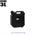 5L Plastic Fuel Canister – Lockable Backup Tank for Motorcycle SUV Storage