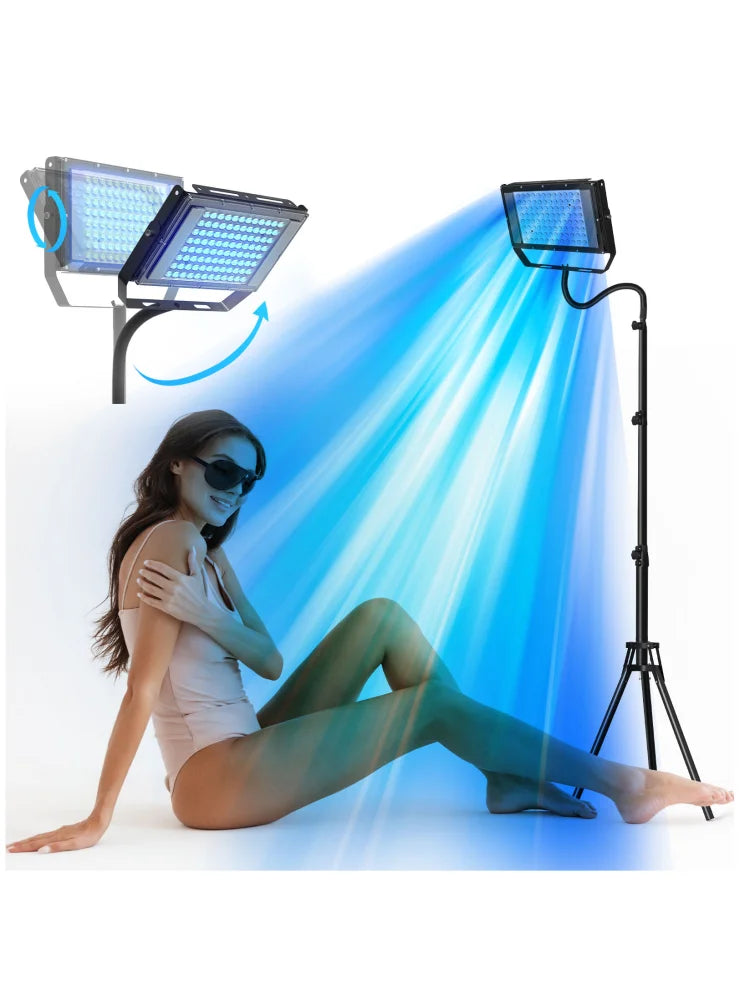 Ultraviolet Tanning Lamp – 50W Blue Light Solarium for Skin Care