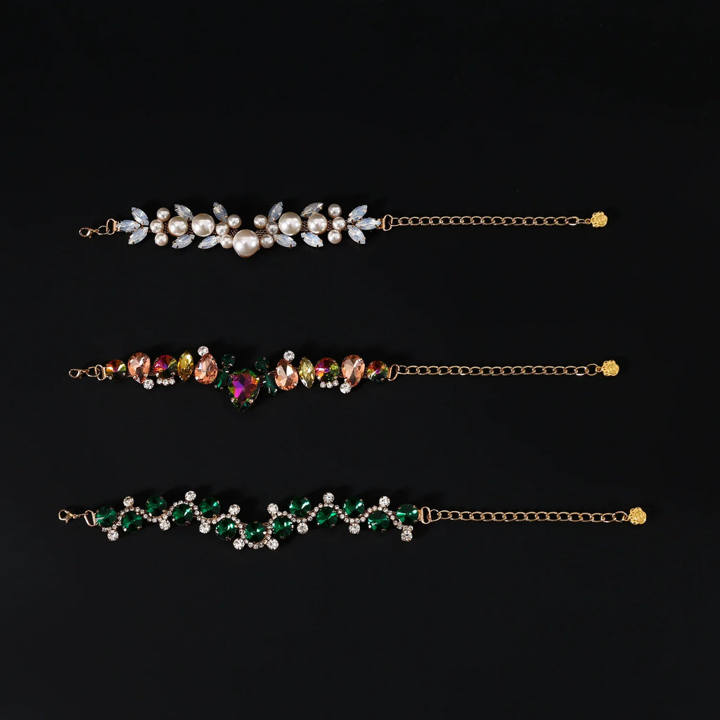 Rhinestone Pearl Pet Collar – Jeweled Dog and Cat Necklace for Weddings