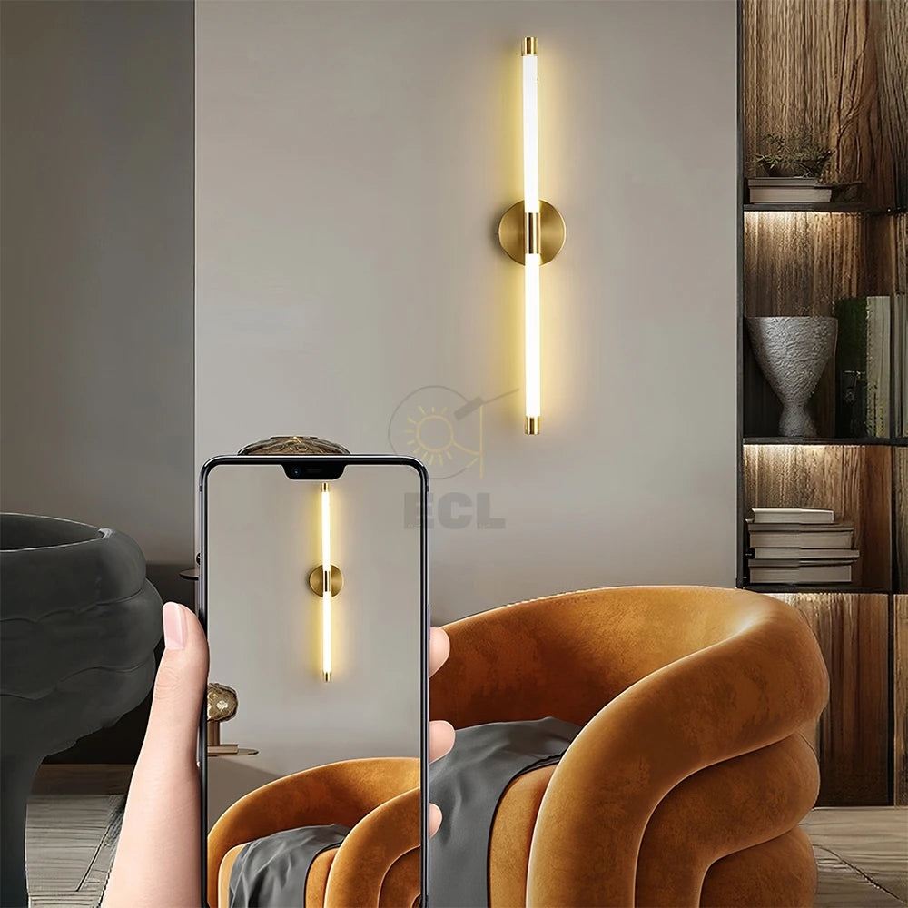 Minimalist LED Wall Light – Dimmable Indoor Fixture for Living Room Bedroom