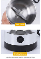 Electric Grain Grinder – 300ml Ultrafine Mill for Coffee and Baby Food