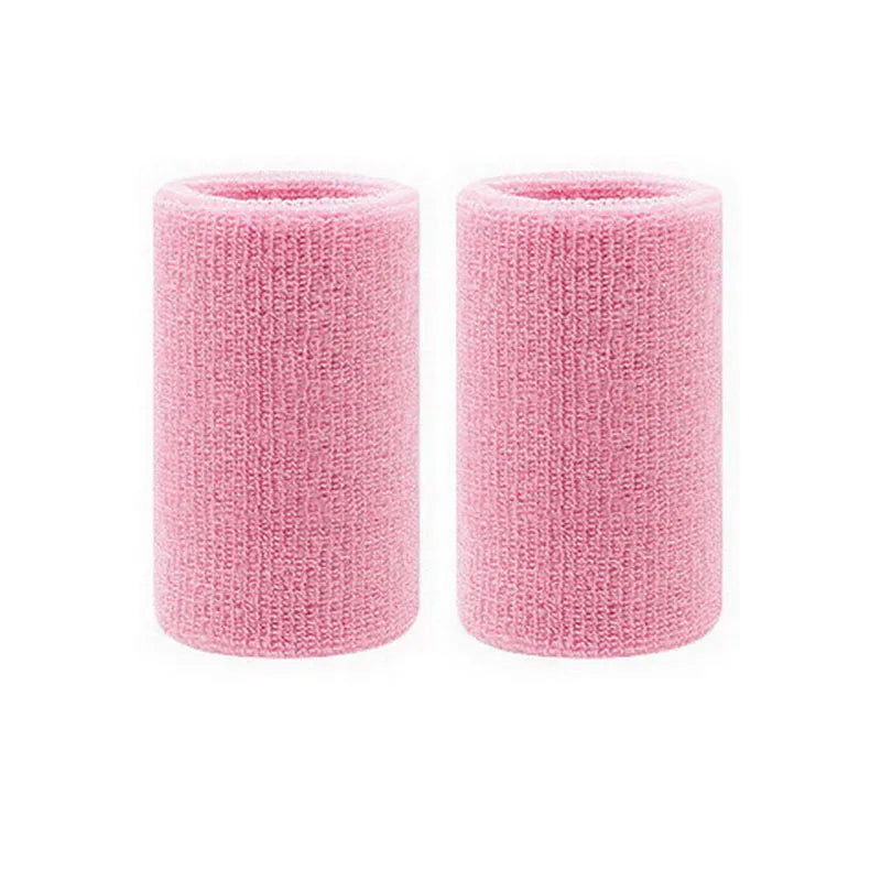 Sports Wristbands – Sweat Absorbing Cotton Wrist Guards for Basketball