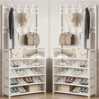 Multi-Layer Shoe Rack – Floor-Standing Organizer for Entryway and Closet Storage