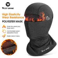 Fleece Balaclava Full Face Mask – Thermal Winter Gear for Outdoor Sports