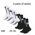Non-Slip Athletic Soccer Socks – Cushioned Grip for Football and Basketball