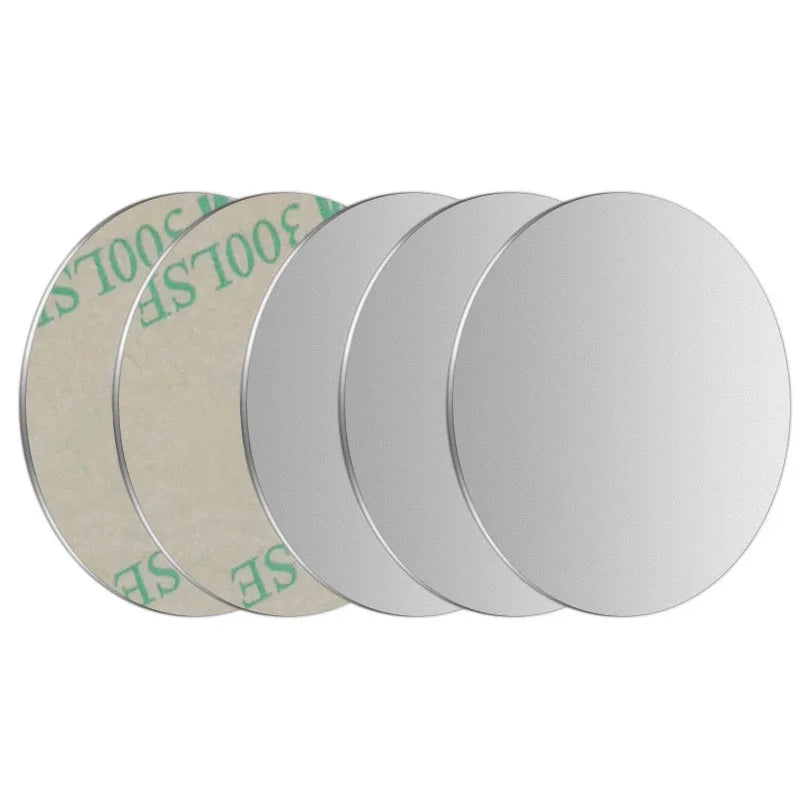 Universal Metal Magnetic Plate – Iron Disk Sticker for Car Phone Holders