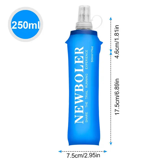 Collapsible Silicone Water Bottle – Portable Hydration for Outdoor Sports