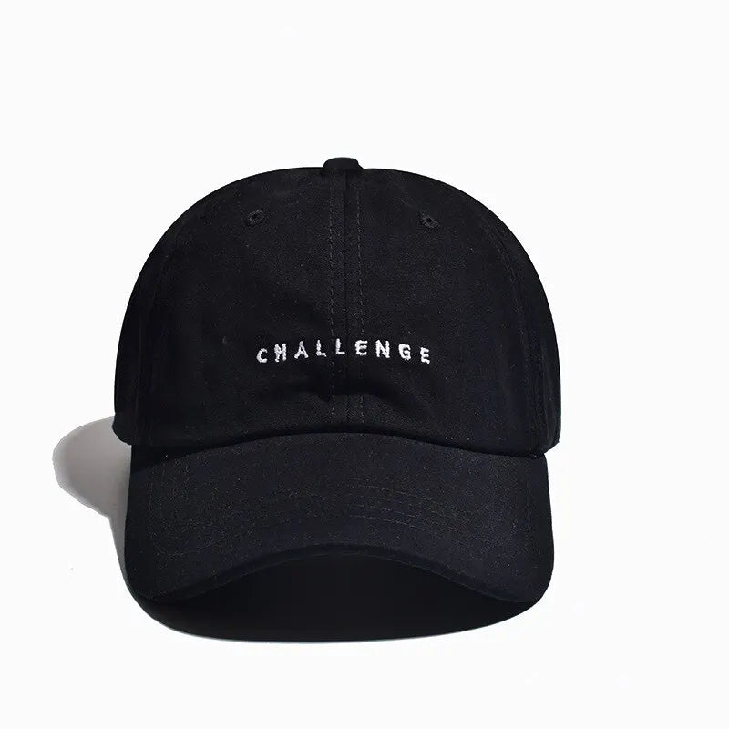 Embroidered Letter Baseball Cap – Adjustable Snapback for Outdoor Sports