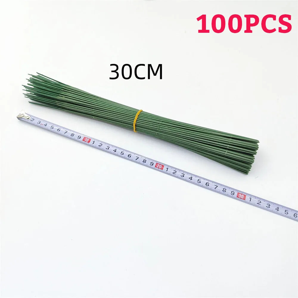 Floral Stem Wire and Tape – DIY Handmade Material for Bouquet Arranging