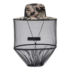 Mosquito Head Net Hat – Sun Protection Mesh Veil for Outdoor Fishing Hiking