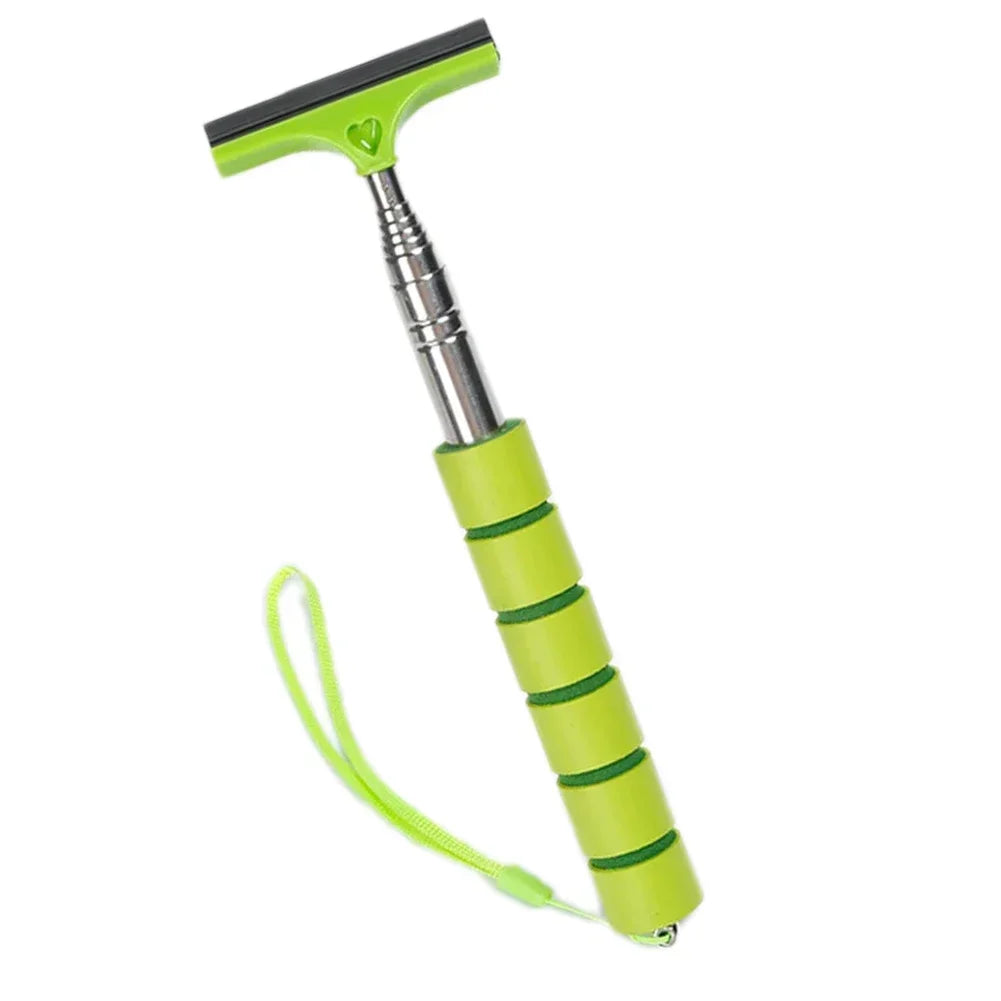 Telescopic Car Mirror Squeegee – Extendable Glass Wiper for Rain Removal