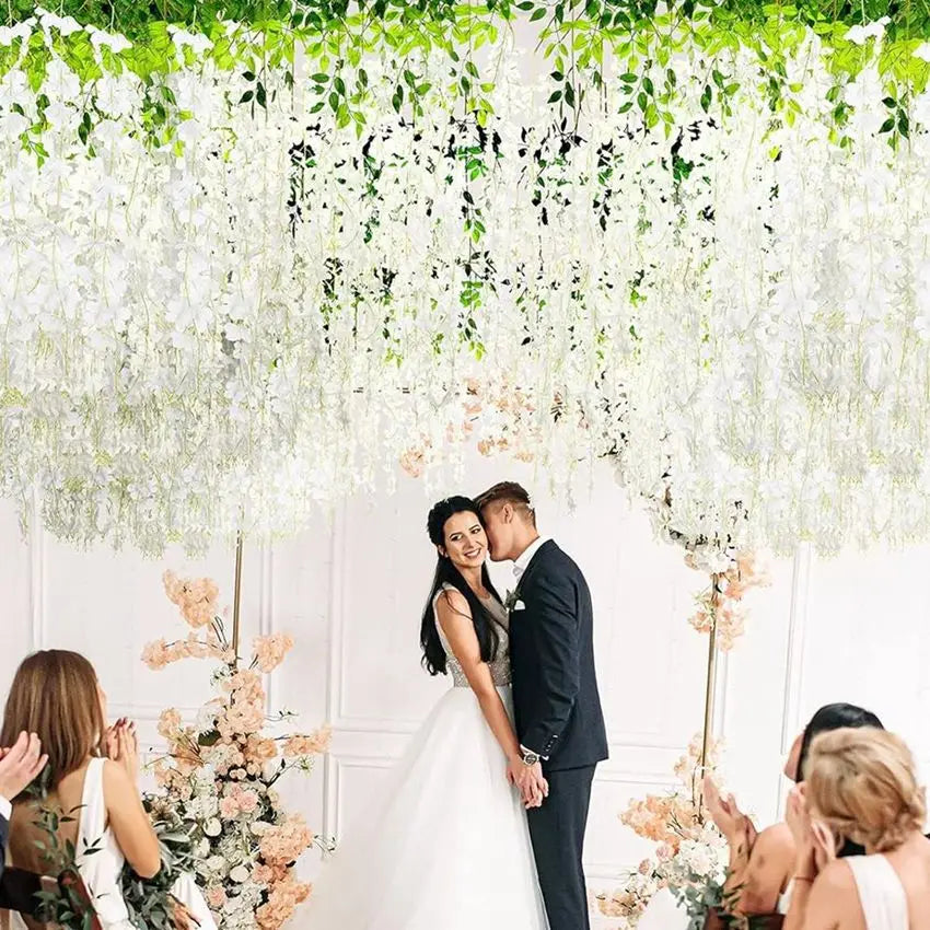 Artificial Hanging Vine – Faux Greenery for Wedding and Home Decor