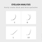 W Shape Eyelash Extensions – 3D Premade Volume Faux Mink Fans for Professionals